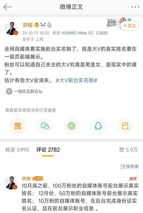 微博大v最新爆料,揭秘娱乐圈惊天秘密！